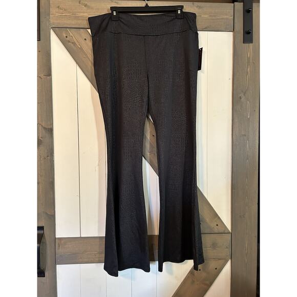 No Boundaries Low Rise Y2K Vintage Animal Print Flare Pants Size 21 3X - Picture 1 of 7